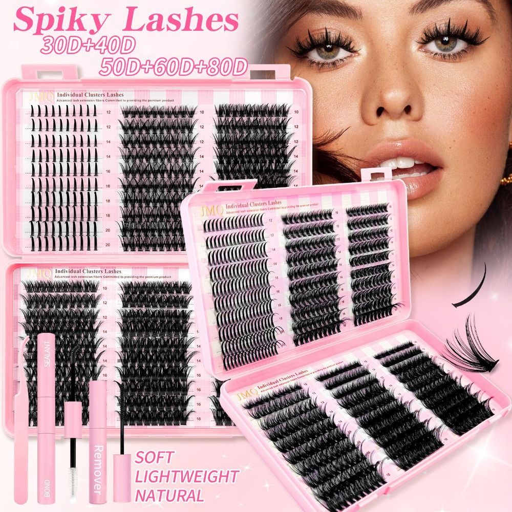 Eyelash Extension Natural Look - Cílios Postiços de 9-16mm de Comprimento,