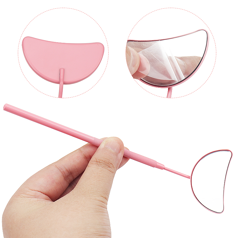1 pçs espelho de extensão de c - Eyelash Extension Look avaliação e preço