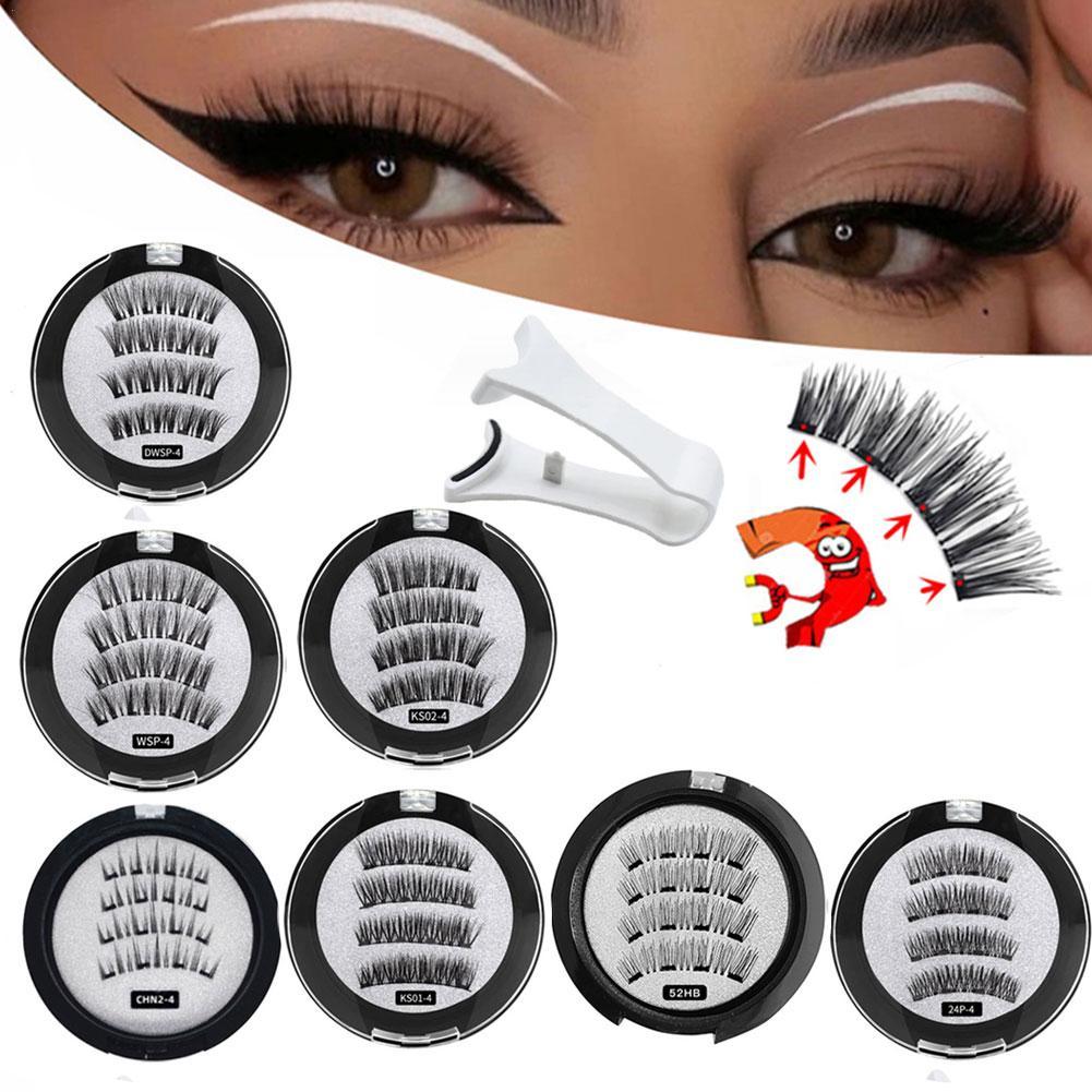 2 pares de cílios postiços mag - Eyelash Extension For Asian Eyes avaliação e preço