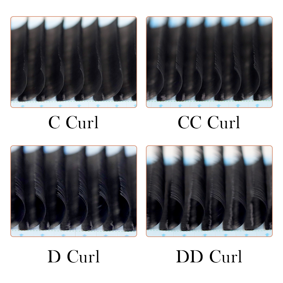 AGUUD 10 Caixas/Lote Cílios Po - Eyelash Extension Human Hair avaliação e preço