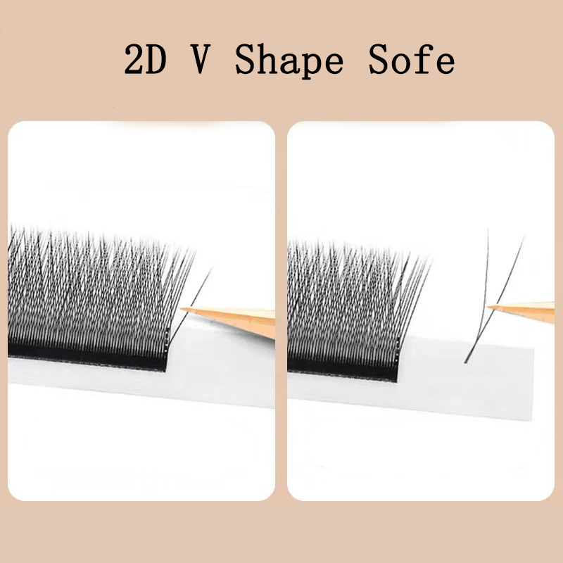 MARIA Cílios 2D em Formato Y,  - Eyelash Extension Human Hair avaliação e preço