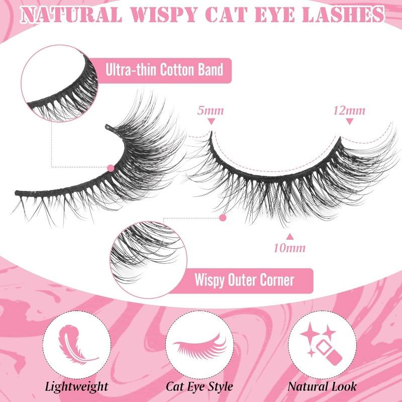 Cílios Postiços 3D Volumosos,  - Eyelash Extension Russian avaliação e preço