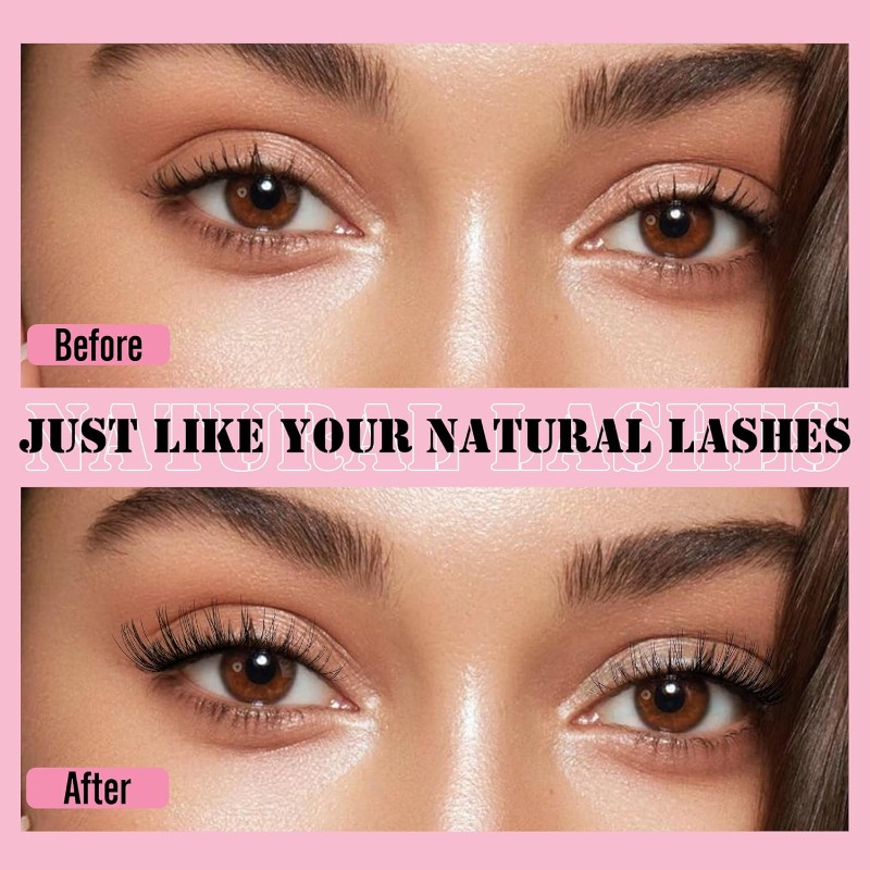Cílios Postiços 3D Volumosos,  - Eyelash Extension Russian avaliação e preço